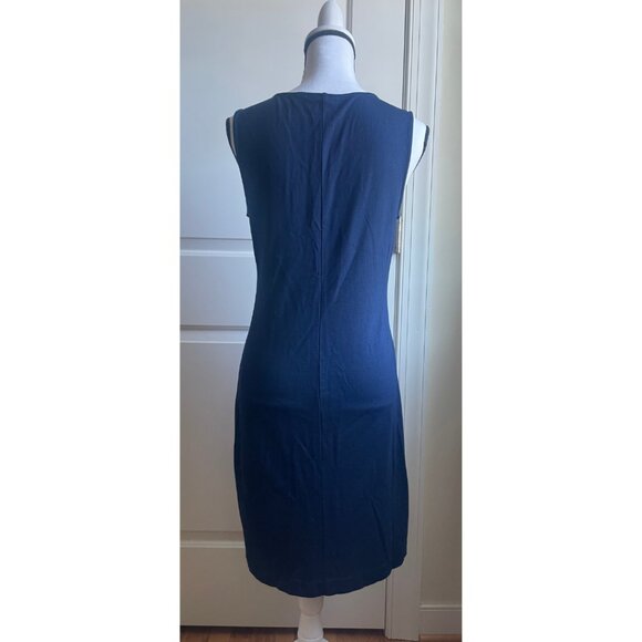 Cynthia Rowley Navy Studded Shift Dress - Picture 3 of 6